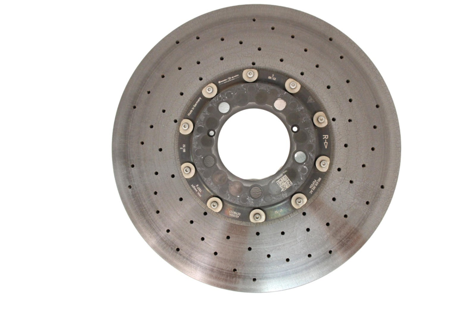 2020-2026 Porsche 911 GT3 RS 992 PCCB Ceramic Brake Disc & Yellow Caliper Set