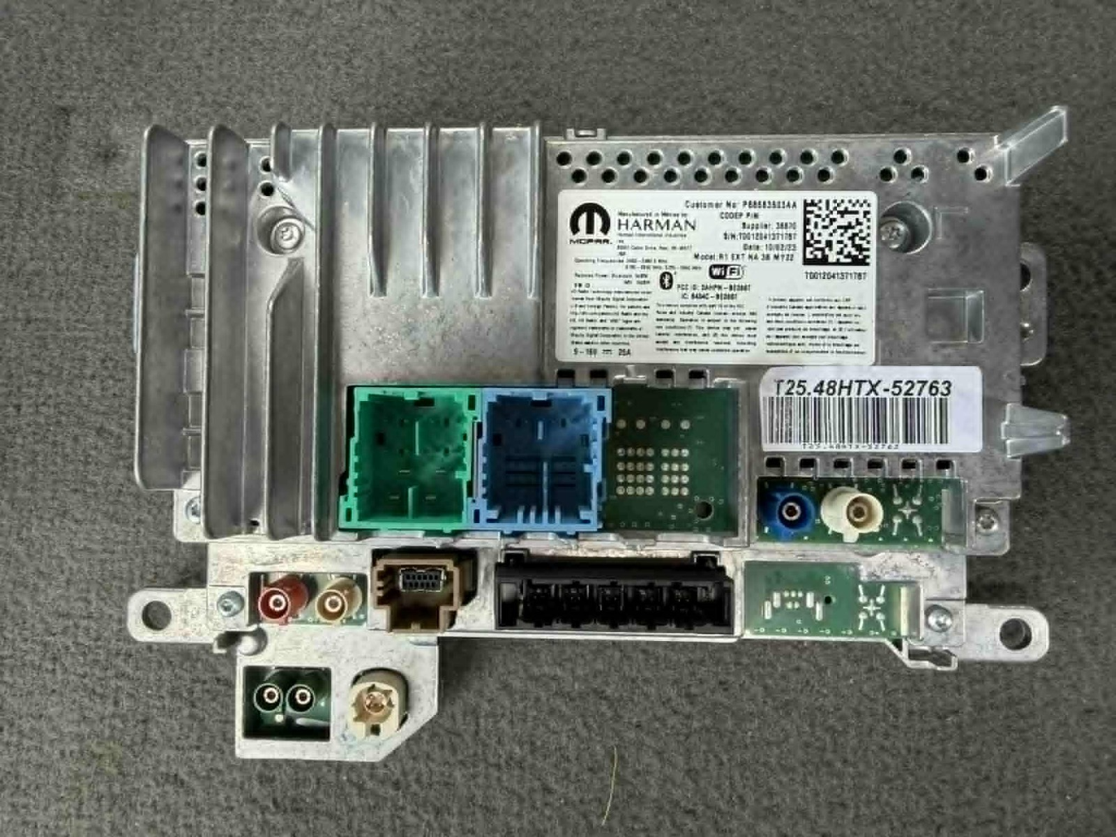 2023-2024 Ram 1500 12" Uconnect 5 Touch Screen Radio Module 68583503AA OEM
