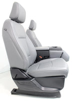 2023 - 2026 Ford Super Duty Front Seats, XL Slate Gray Vinyl Manual w/ Jumpseat