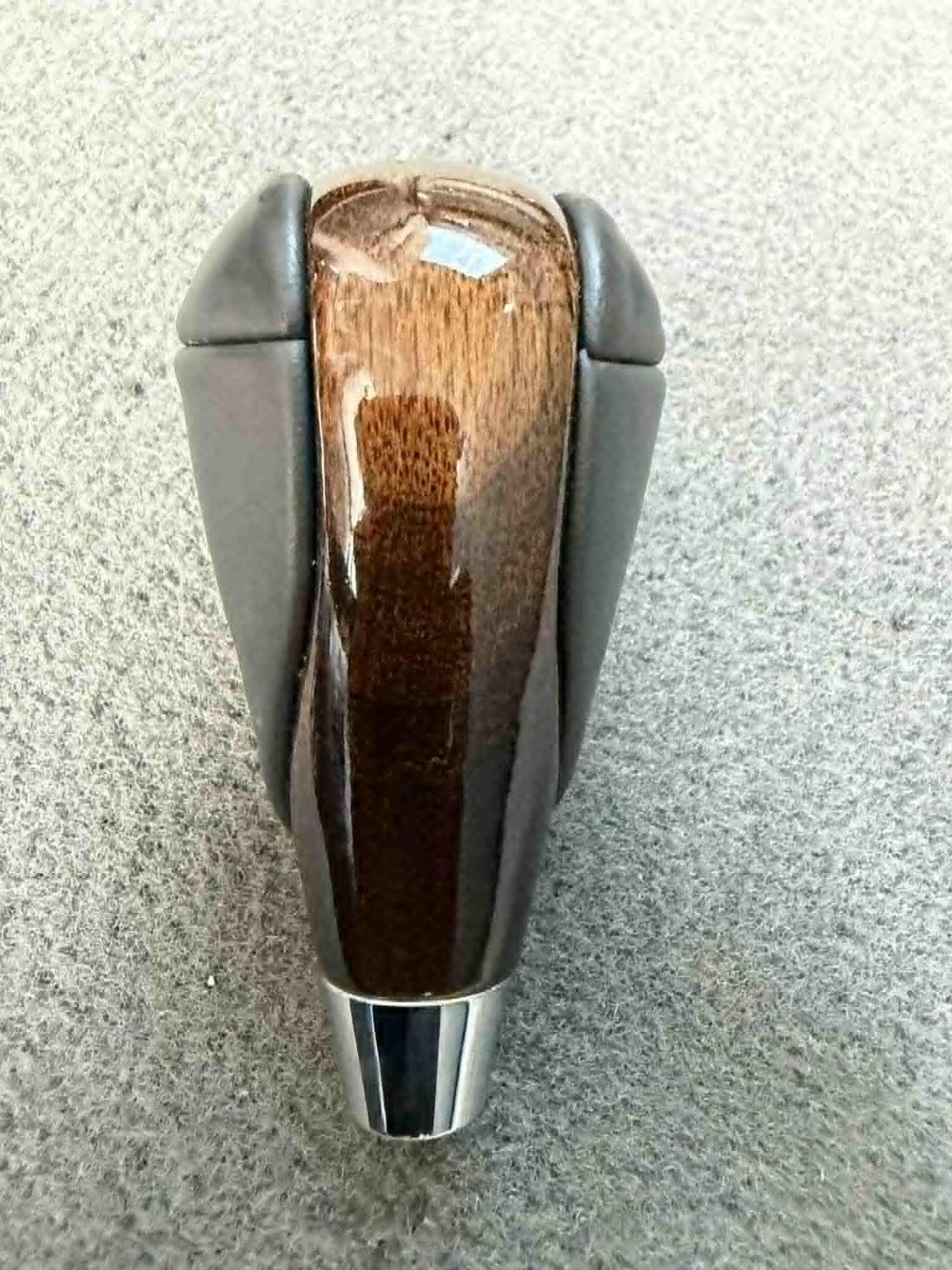 2010-2015 Lexus Rx350 Center Console Gear Shifter Knob w/ Woodgrain Brown OEM