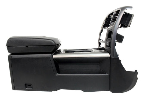 2013 - 2018 Dodge Ram Center Console, Black w/ Installation Brackets & Trim OEM