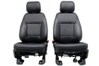 2021+ Ford F150 Super Duty Front Seats, Lariat Sport Black Leather Brown OEM