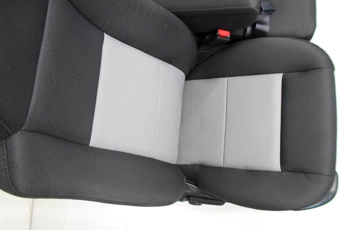 1998 - 2009 Ford Ranger Seats, Regular Cab 60-40 Split Bench, Black Gray Cloth