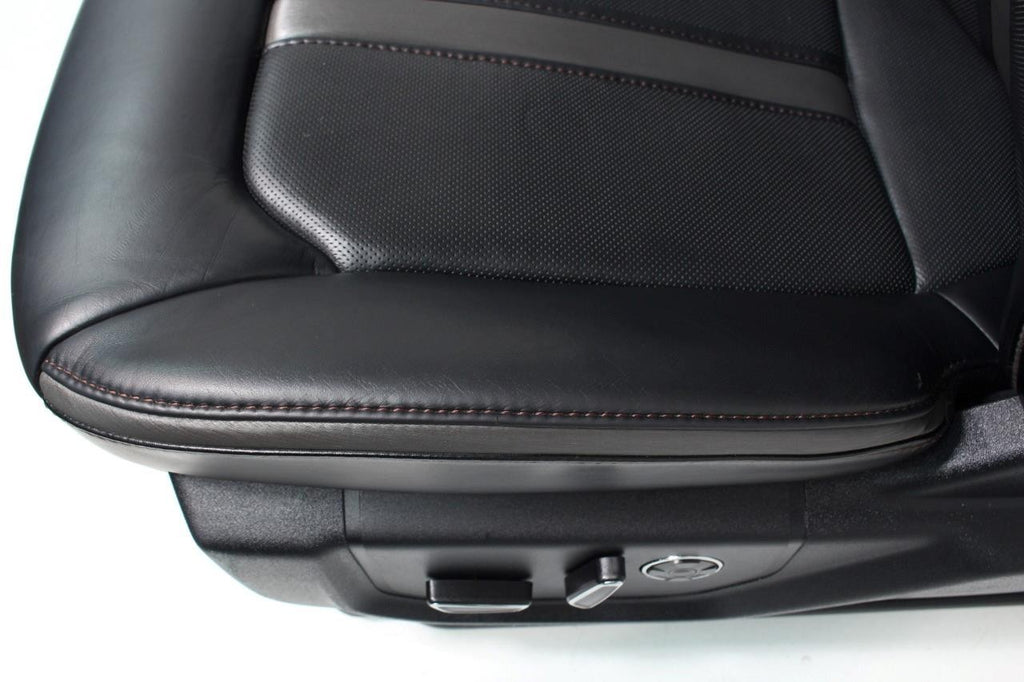 2015 - 2022 Ford F150 Super Duty Platinum Front Seats, Black Leather Heat & Cool