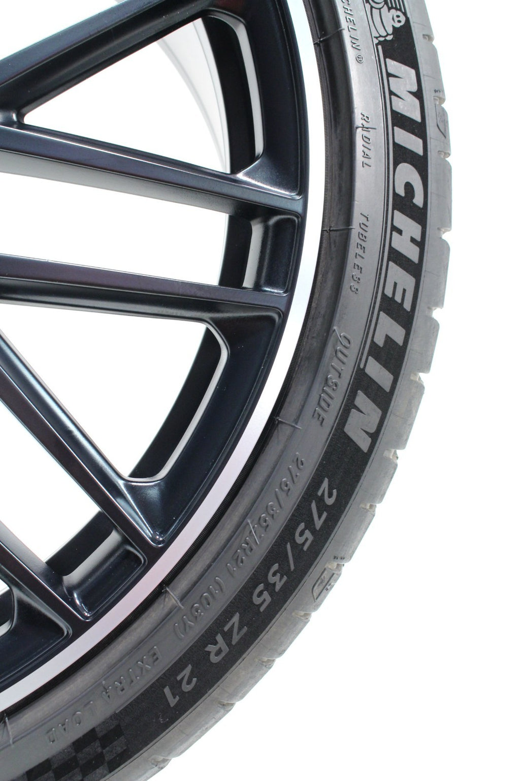 22 - 25 Mercedes SL63 AMG 21" Forged 10-Spoke Wheels Tires Michelin PS4S OEM Set