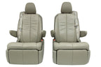 2011-2020 Toyota Sienna Second Row Recliner Seats, Bisque Beige Leather w/ Belts