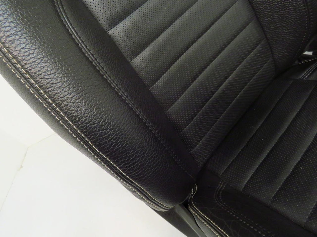 2005 - 2014 Ford Mustang Front Seats, GT Black Leather w/ Power Driver OEM