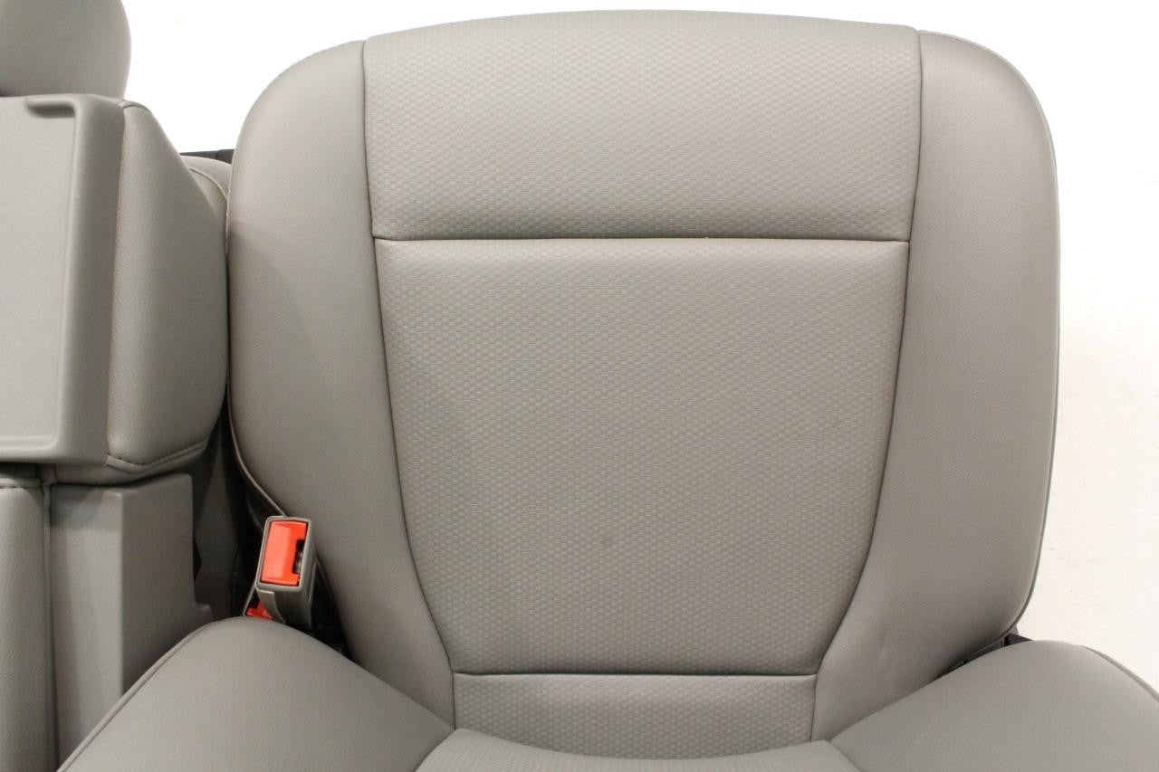 2015 - 2022 Ford F150 & Super Duty Front Seats, Regular Cab XL Earth Gray Vinyl
