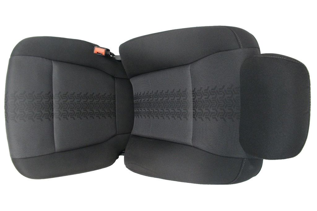 2015 - 2022 Ford F150 & Super Duty Front Seats, XLT Black Cloth Power Heat
