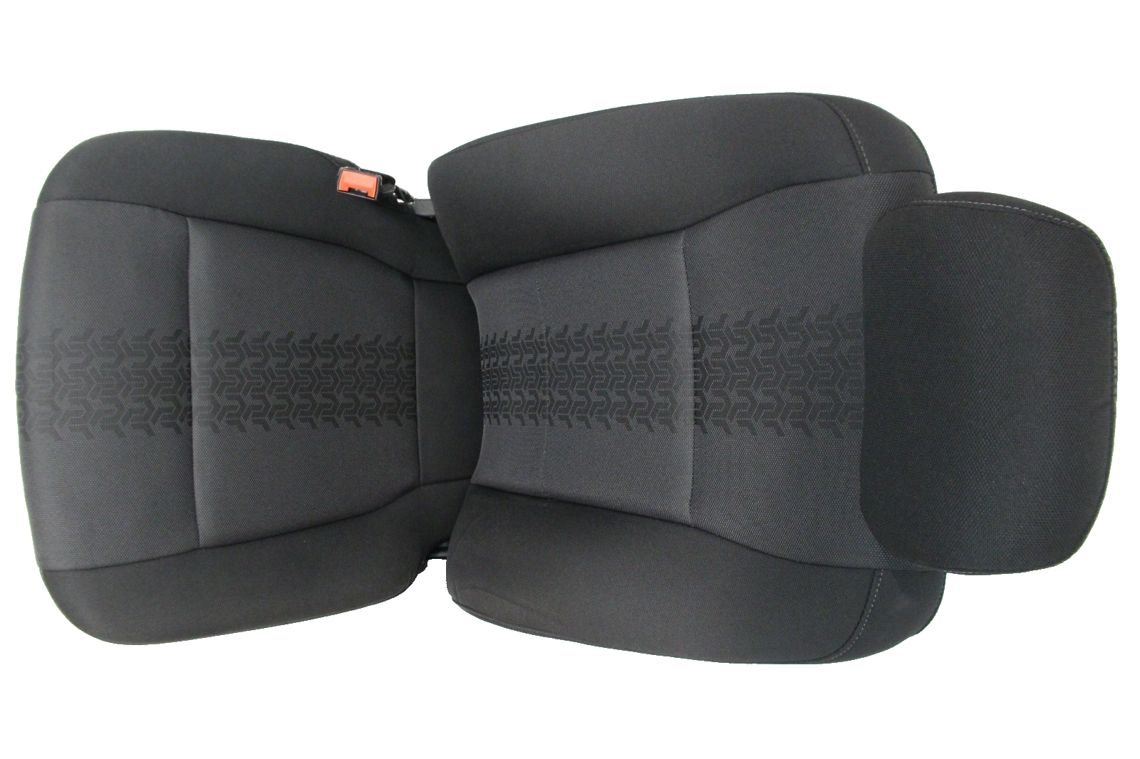 2015 - 2022 Ford F150 & Super Duty Front Seats, XLT Black Cloth Power Heat