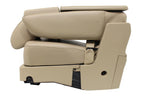 2015 - 2022 Ford F150 Super Duty Center Jumpseat, Camel Tan Leather w/ Brackets