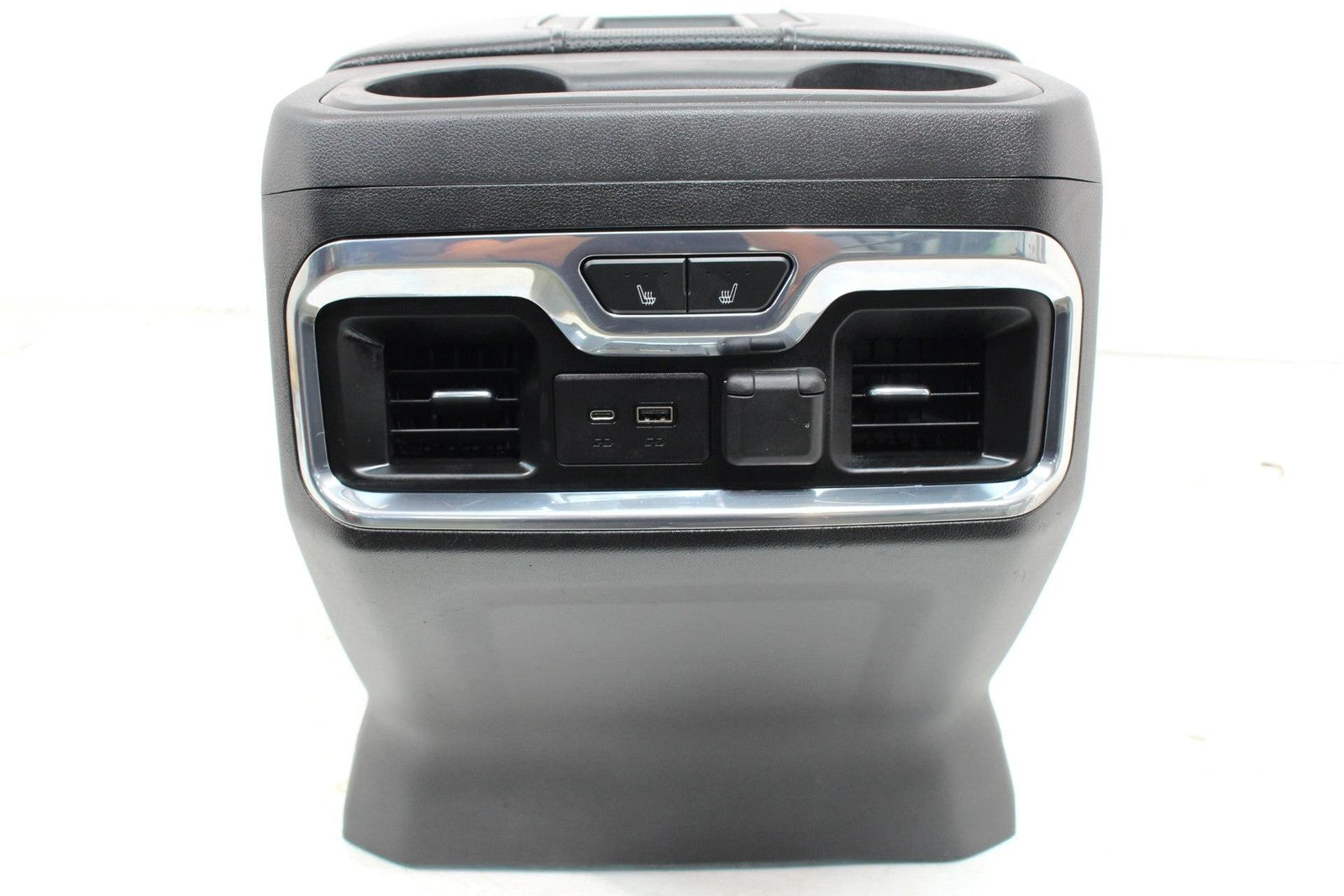2019 - 2023 Chevrolet Silverado & GMC Sierra Black Center Console w/Leather Lid