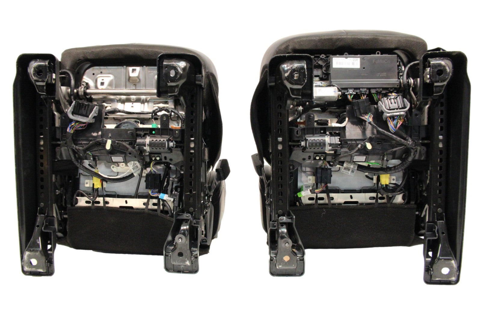 2023 + Ford Super Duty Platinum Seats Set, Black Leather Max Recline Massaging