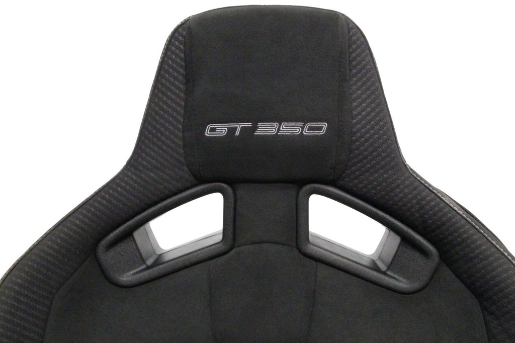 2015 - 2025 Mustang Shelby Recaro Front Seats Suede Power Tracks S550 S650 GT350