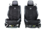 2008 - 2023 Dodge Challenger Seats, Black Leather w/ Alcantara Suede, Scat Pack