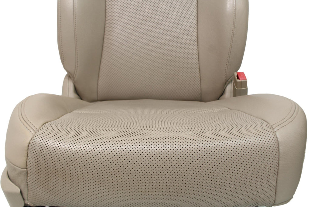 2009 - 2018 Ram Seats, Laramie, Frost Beige Tan Leather w/ Heating & Ventilation