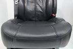 1999 - 2002 GMC Sierra Chevy Silverado Seats, Graphite Off-Black Leather, Power
