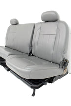 2002-2008 Dodge Ram Slate Gray Leather Seats & Woodgrain Business Console