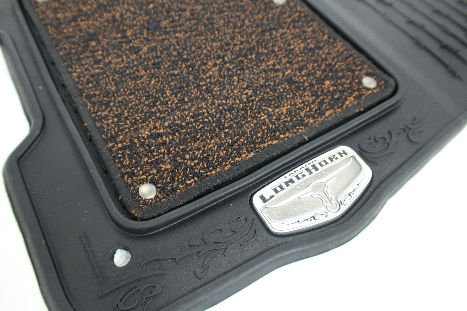 13-18 Ram 1500 2500 3500 Crew Cab OEM Limited Longhorn Hybrid Floor Mats, Brown