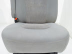 Ford Econoline Front Bucket Seats, Gray Cloth w/ Folding Armrests, Fits 1997+