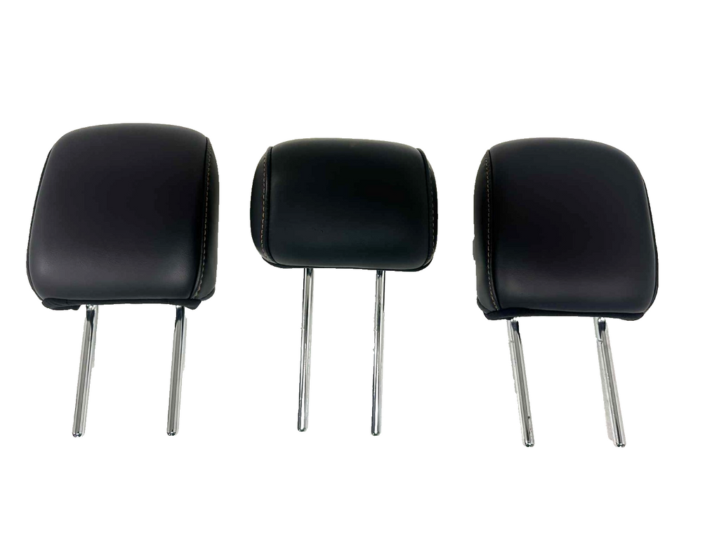 2021 - 2025 Ford F150 & Super Duty Tremor Rear Seat Headrest Set w Orange Stitch