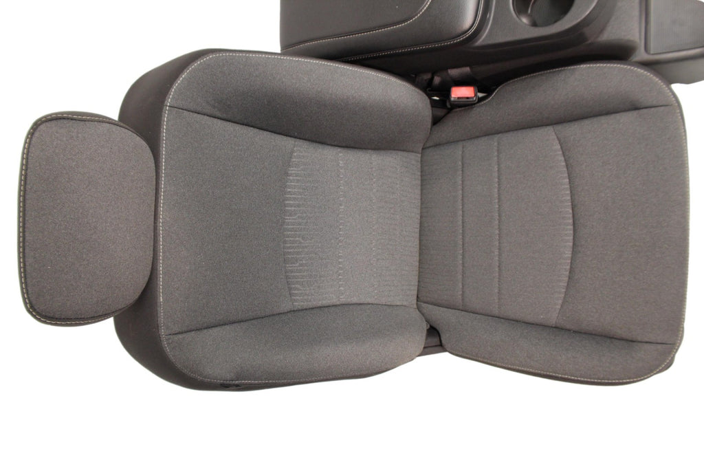 2019-2024 Ram Classic Front Seats, Diesel Gray Black Cloth, Manual w/ Jump Seat