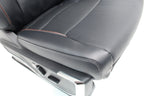 2023+ Ford Super Duty Seats Set, Crew Lariat Sport Black Leather Brown NEW