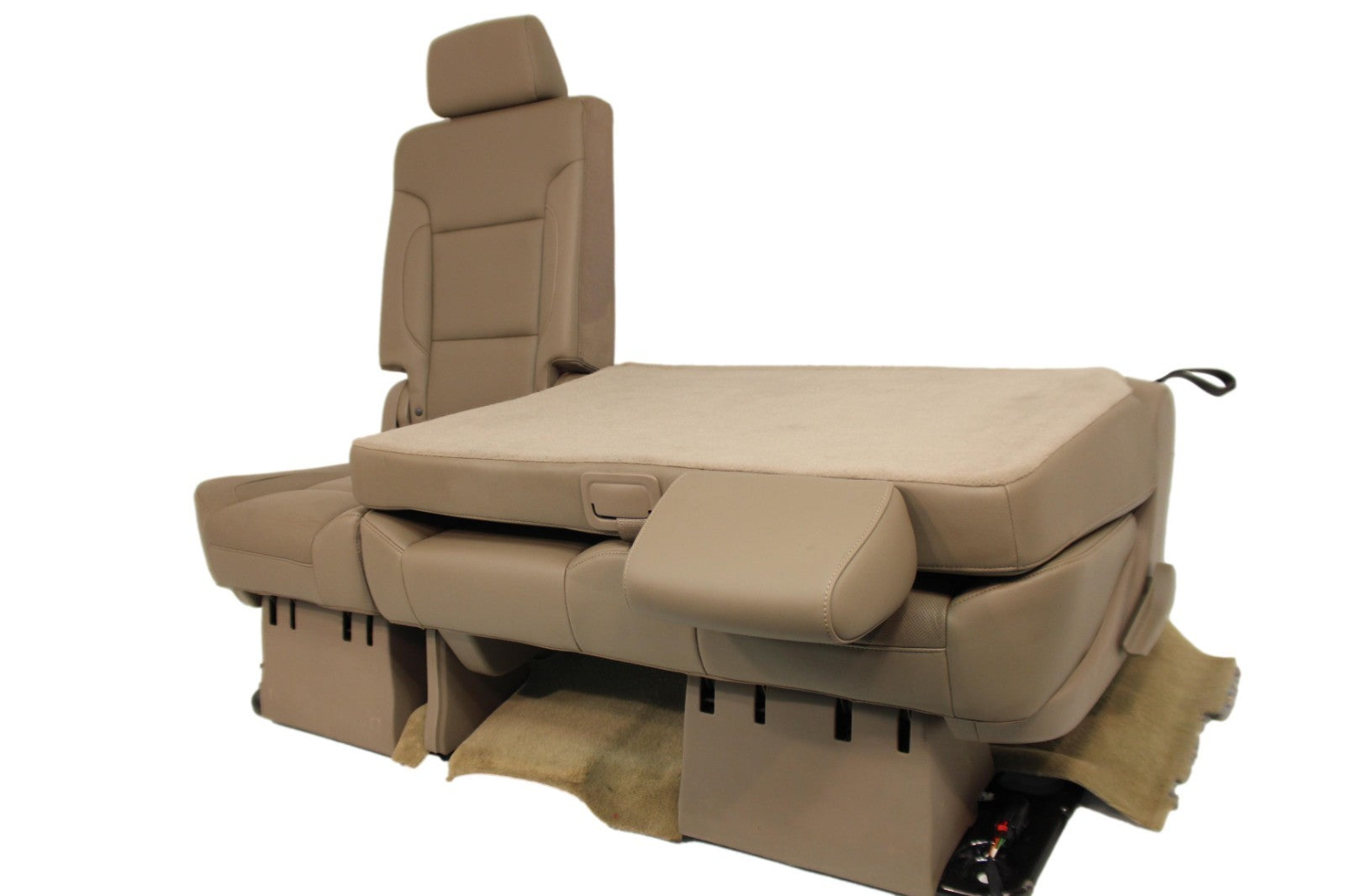 2015-2020 Yukon XL Suburban 2nd Row Bench Seat, LTZ Tan Leather Powered Heated