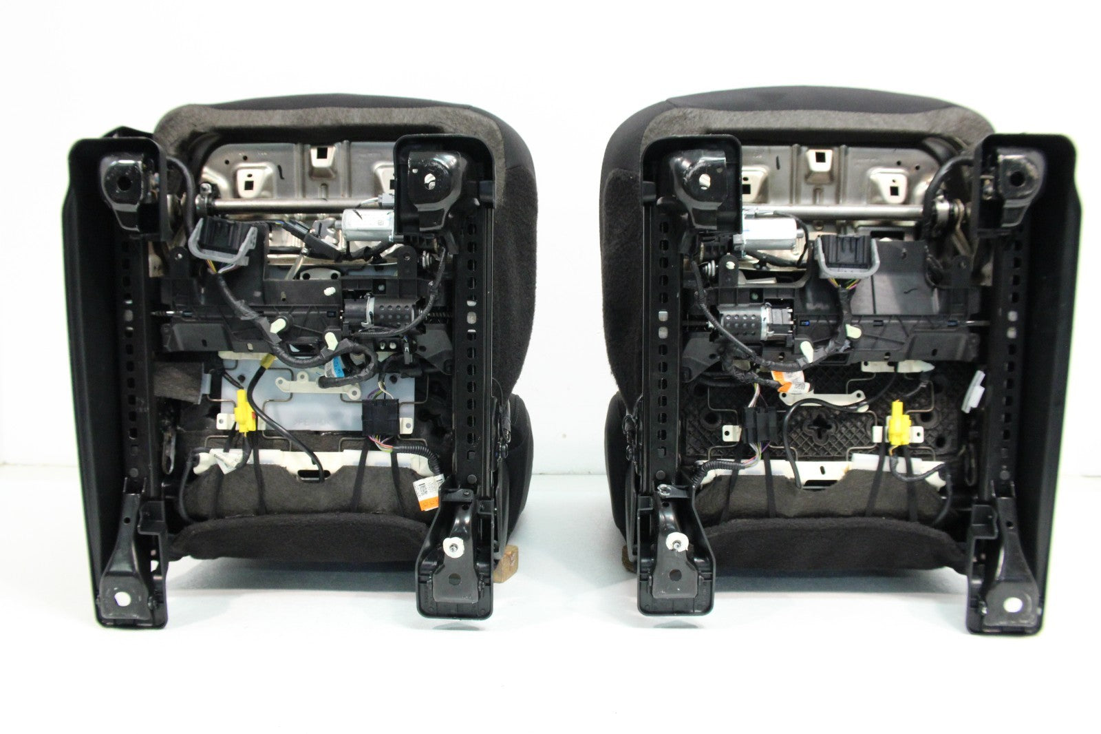 2015 - 2022 Ford F150 & Super Duty Front Seats, XLT Black Cloth Power Heat