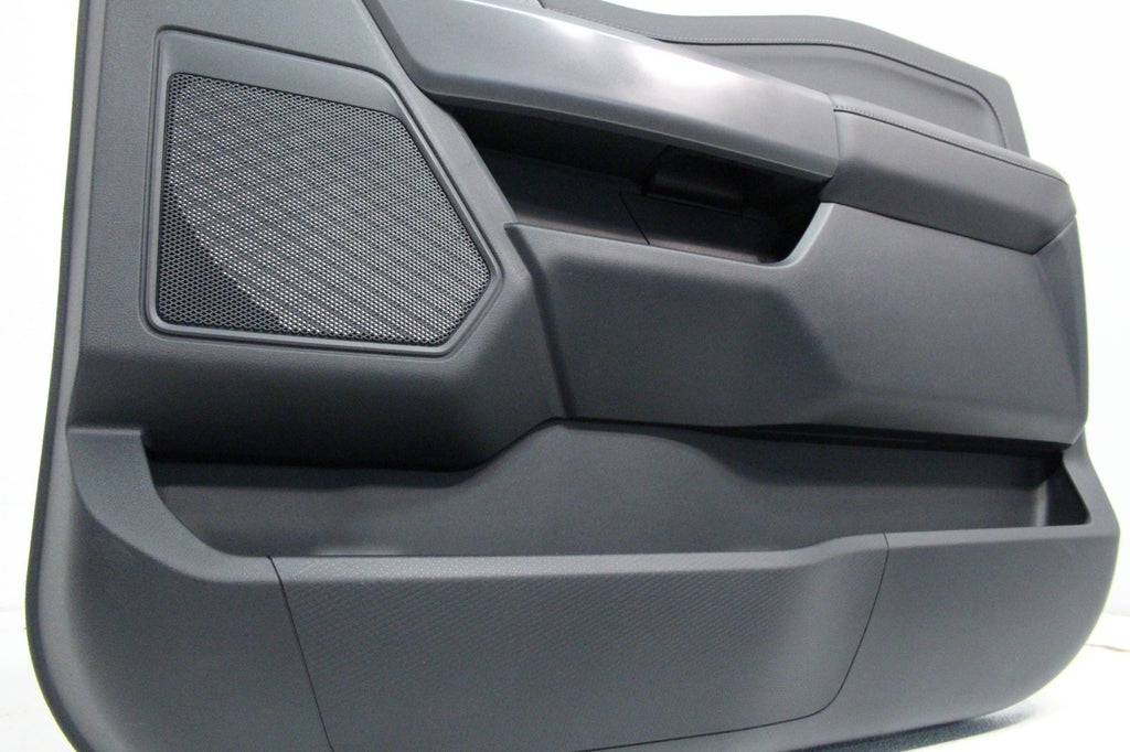 2021 - 2026 Ford F150 Front Door Panels, STX XLT Sport Black Geometric OEM