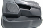 2021 - 2026 Ford F150 Front Door Panels, STX XLT Sport Black Geometric OEM