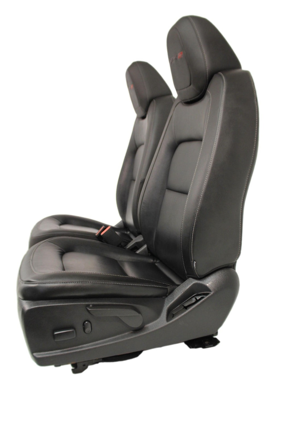 2015 - 2022 Chevy Colorado ZR2 Front Bucket Seats – Black Leather Power Heat