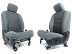 2009 - 2018 Dodge Ram Front Bucket Seats, Diesel Gray Cloth, OEM Powered 10-Way
