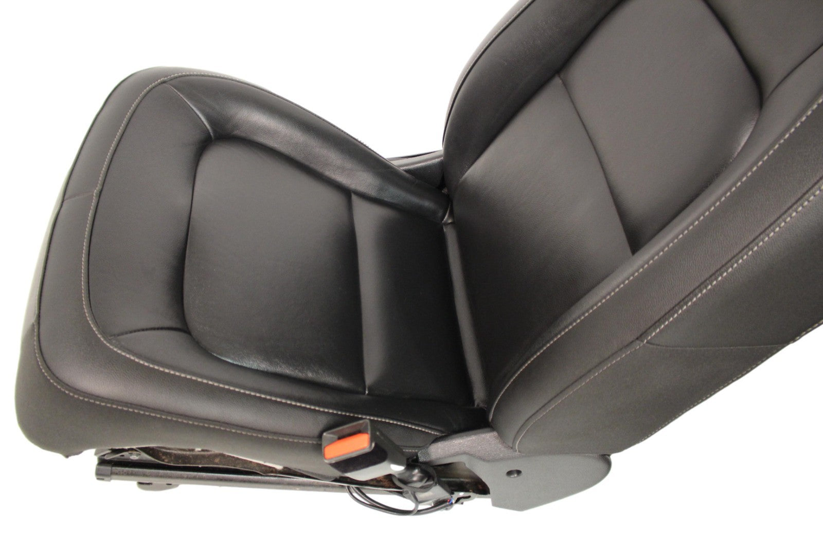 2015 - 2022 Chevy Colorado Seats Set – ZR2 Crew Cab Black Leather Power Heat