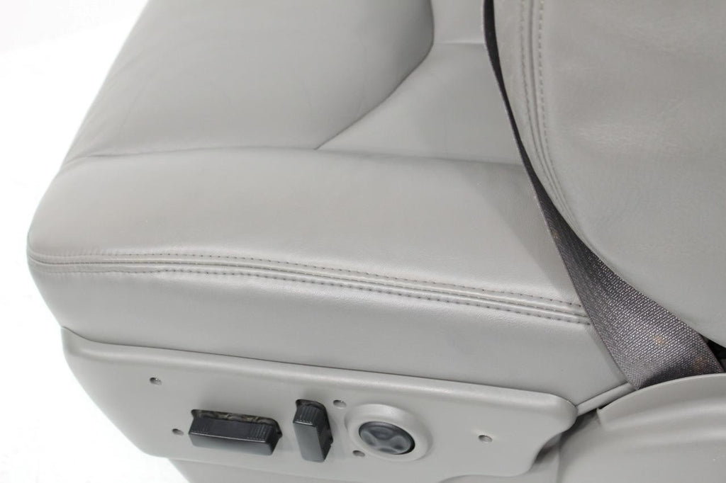 99-06 Chevy Silverado Sierra Tahoe Yukon Seats, Pewter Gray Leather Power Heated