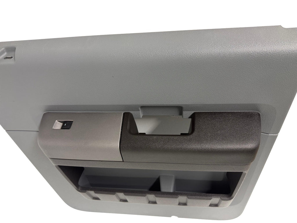 2011 - 2016 Ford Super Duty Crew Cab Door Panel Set, XLT Steel Gray & Black OEM