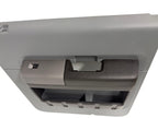 2011 - 2016 Ford Super Duty Crew Cab Door Panel Set, XLT Steel Gray & Black OEM