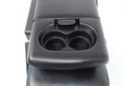 2004 - 2008 Ford F150 Center Jump Seat, OEM Lariat Black Leather Folding Console