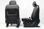 2015-2022 Ford F150 Super Duty Lariat Front Seats, Black Leather Heat Ventilated