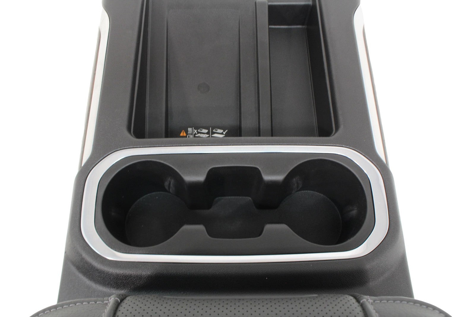 2019 - 2023 GMC Sierra Chevy Silverado Center Console, Black w/ Woodgrain OEM