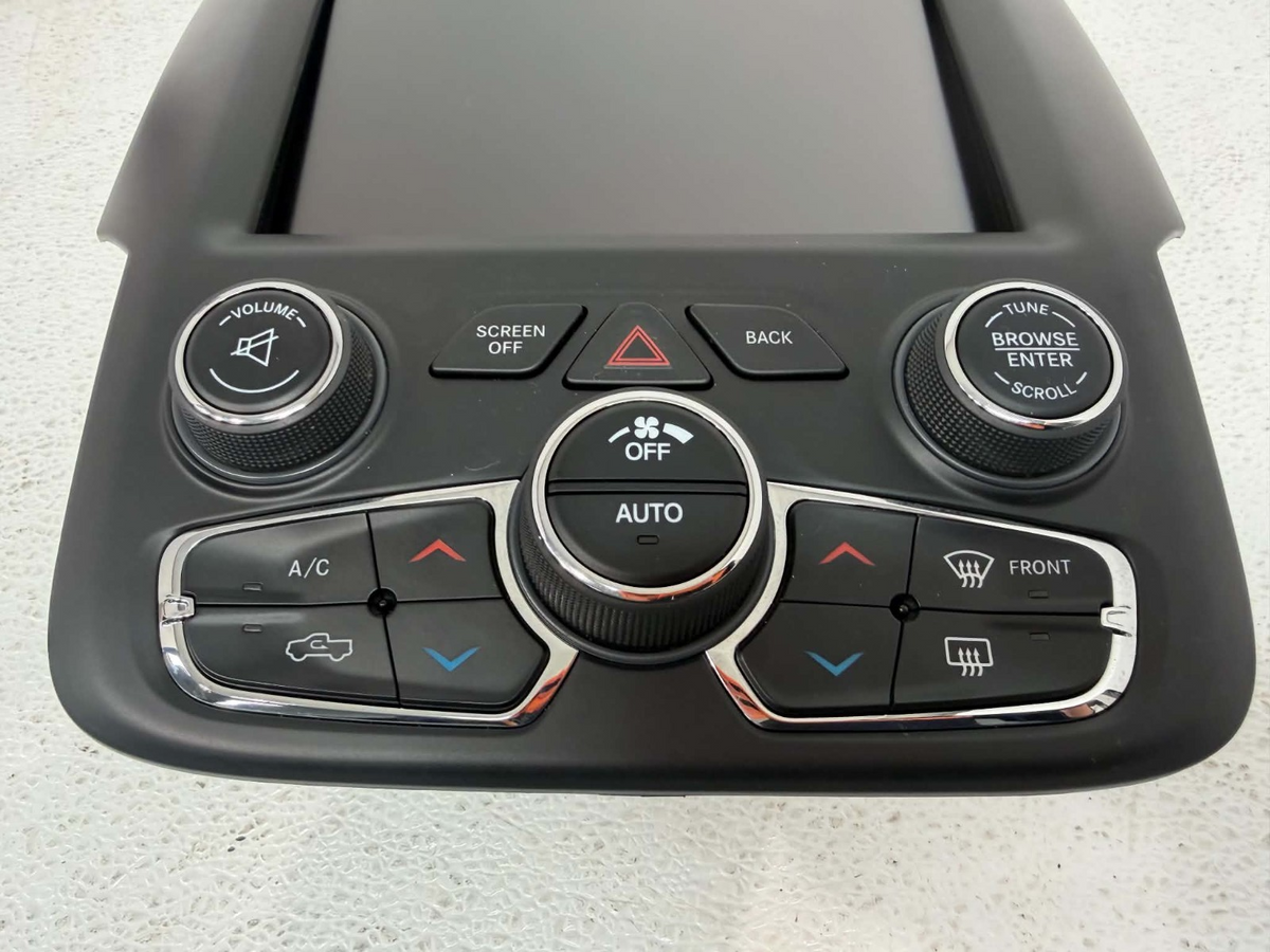 2013-2018 Ram 8.4 VP4 NA Navigation Radio w/ Unlock Code & Climate Bezel W/ CODE