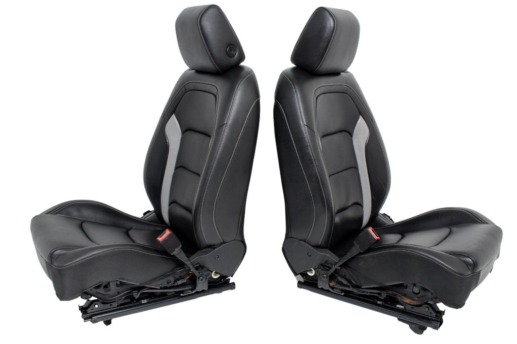 2016 - 2024 Camaro Front Seats, 2LT Black Leather Heated Ventilated Powered