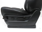2007 - 2014 Sierra Silverado Front Seats, LT2 Black Leather, Heated & Powered
