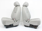 2007 - 2014 Sierra Silverado Front Seats, LT2 Gray Leather, Heated & Powered