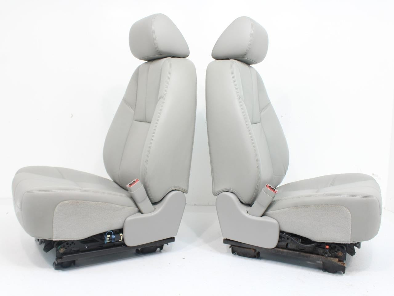 2007 - 2014 Sierra Silverado Front Seats, LT2 Gray Leather, Heated & Powered