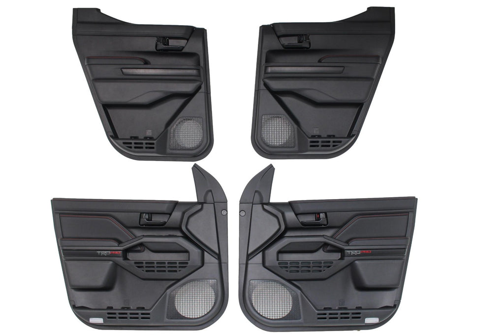 2024 - 2025 Toyota Tacoma TRD Pro  Interior with IsoDynamic Seats Door Panels
