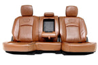 2002 - 2018 Ram Longhorn Seats Set, Crew Cab Cattle Brown Leather Heat & Cool