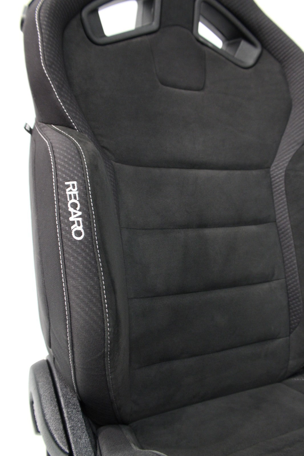 2015 - 2025 Mustang Shelby Recaro Seats Set, Suede Power Tracks S550 S650 GT350