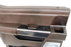 2023 - 2025 Ford Super Duty King Ranch Door Panels, Full Set, Brown Leather OEM