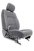 2019 - 2026 Ram 1500 Drivers Seat, Powered w/ Lumbar, Dark Gray & Black Cloth DT